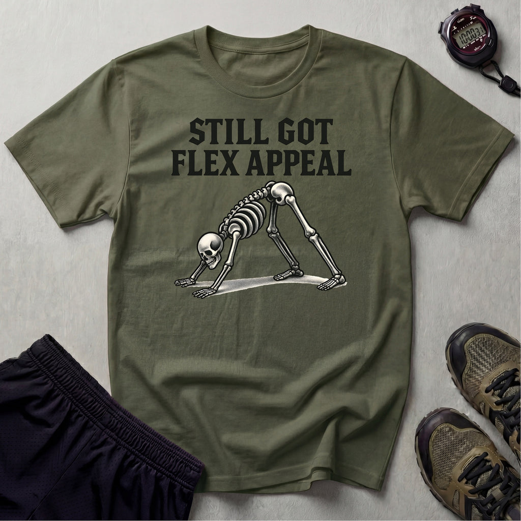 Skeleton Yoga Pose T-Shirt