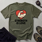 Powerful Heart Emblem T-Shirt
