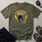 Gridiron Addict Helmet Logo T-Shirt