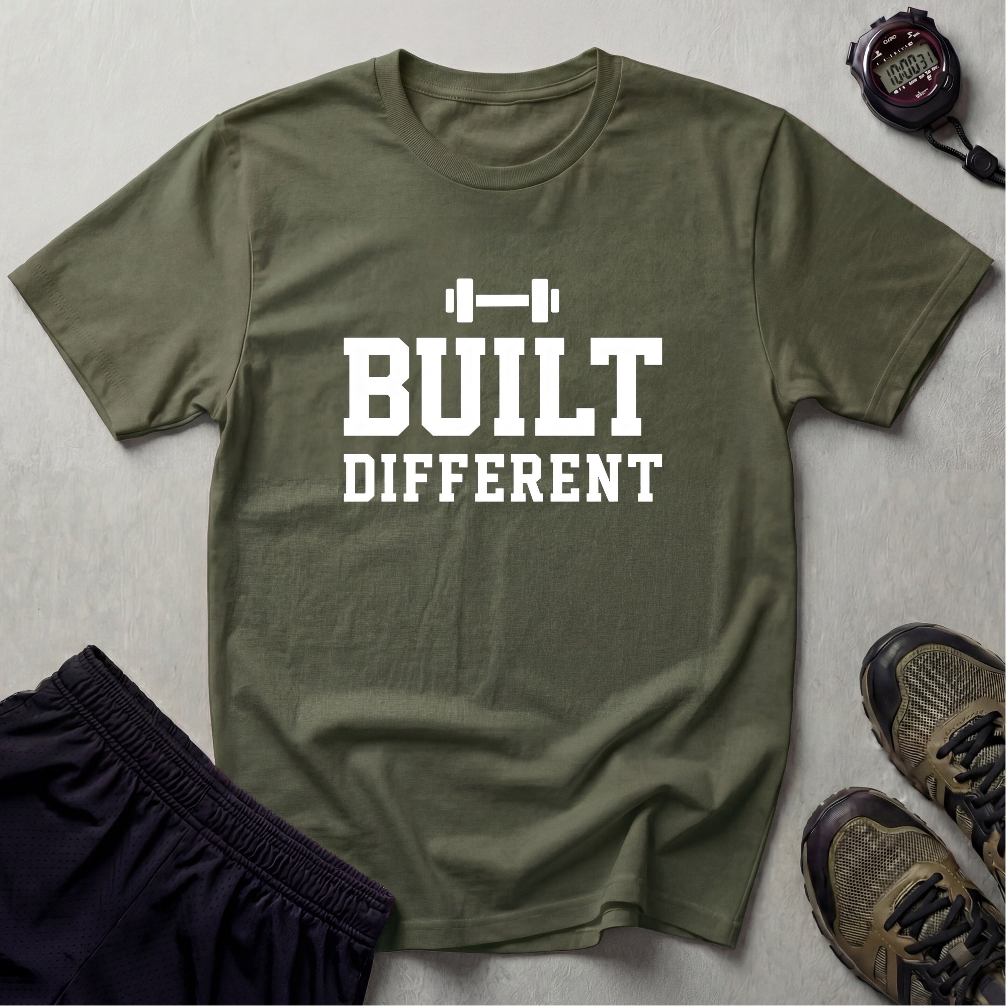 Built Different Fitness T-Shirt