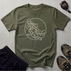 Yin Yang Palm Fist T-Shirt