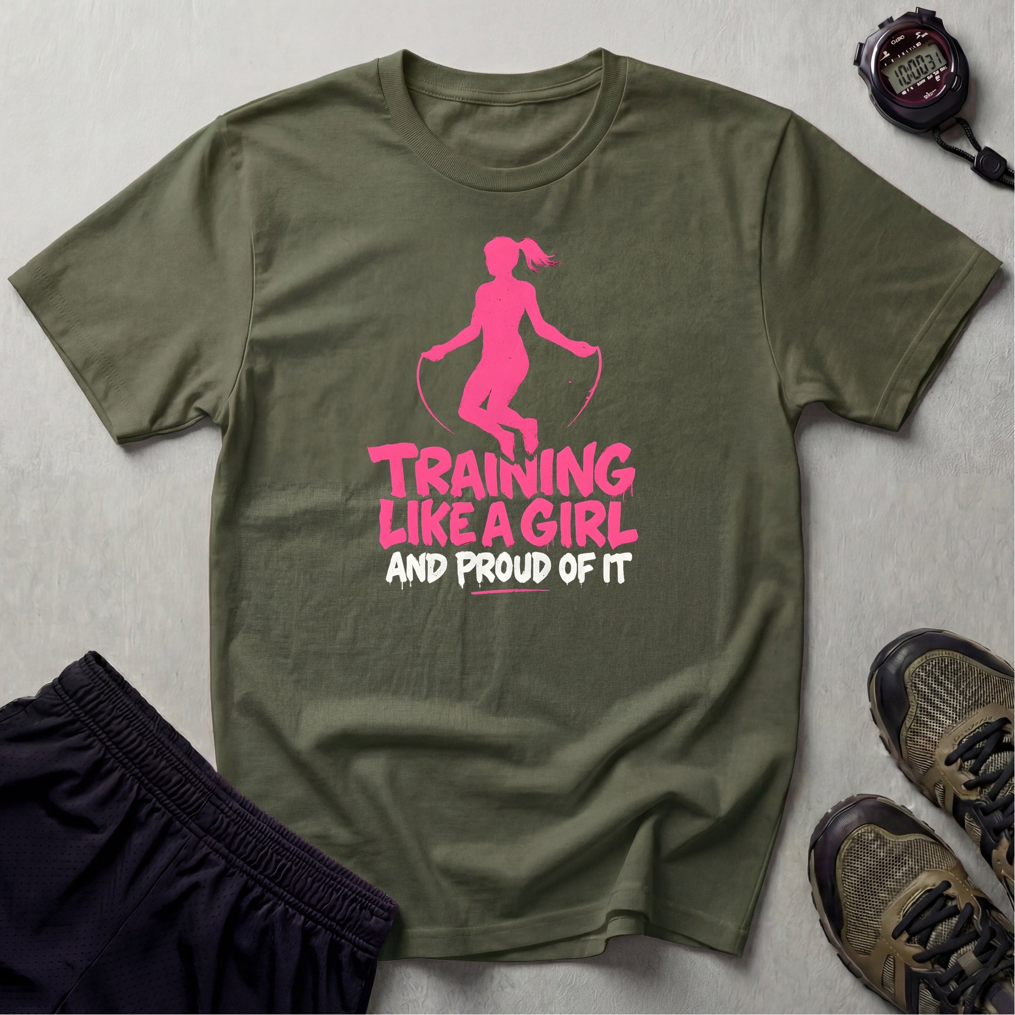 Training Like a Girl Skip T-Shirt