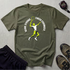 Tennis Player Jumping T-Shirt