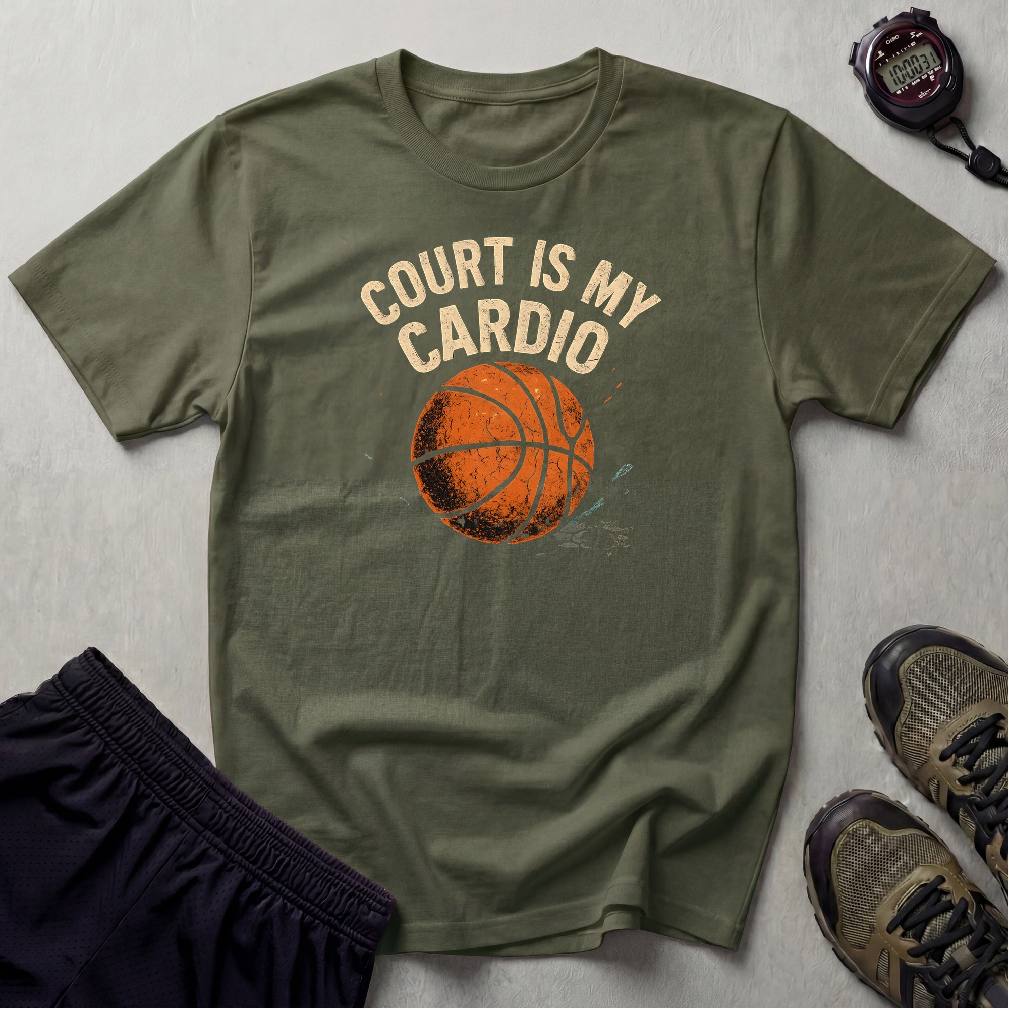 Court Is My Cardio T-Shirt
