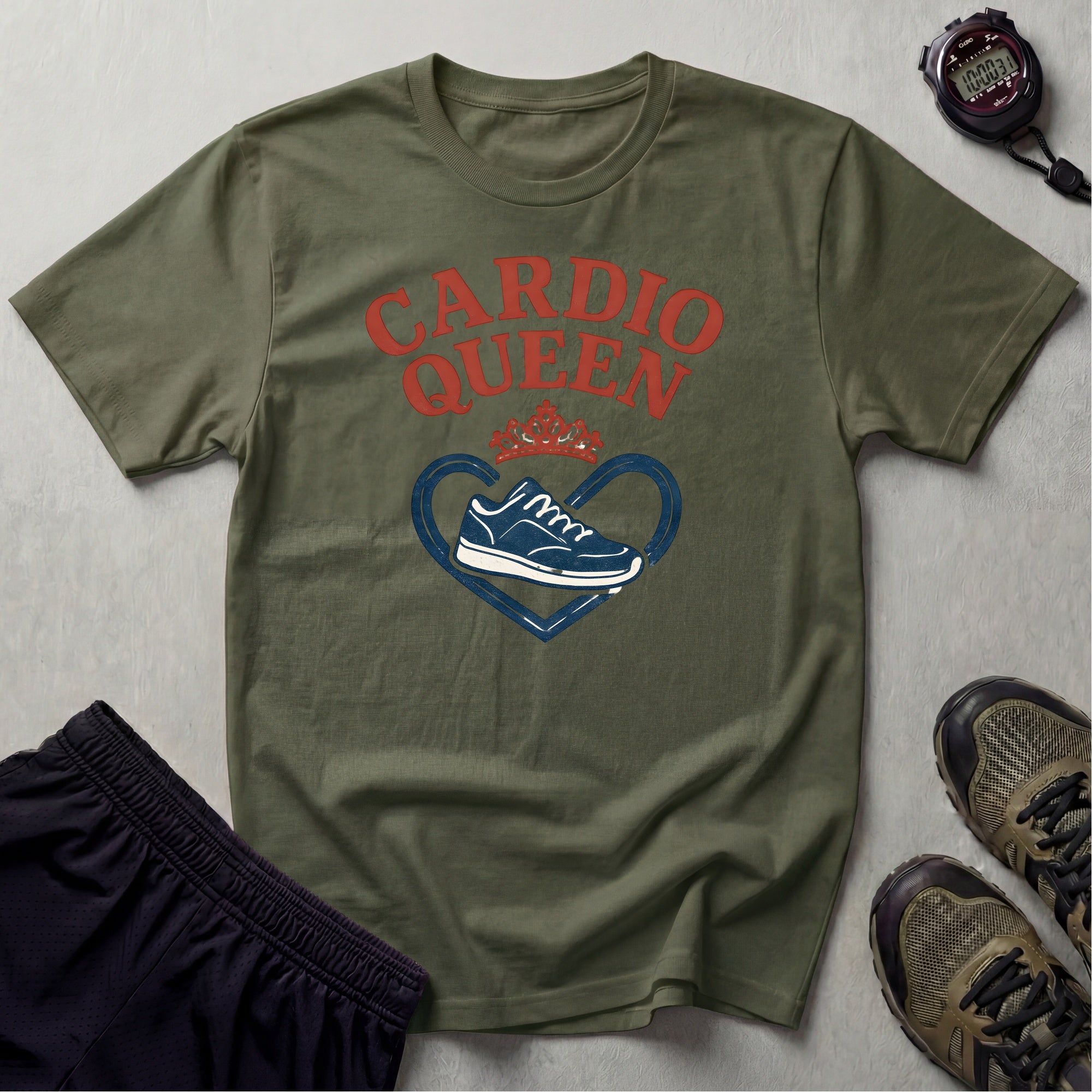 Cardio Queen Sneaker T-Shirt