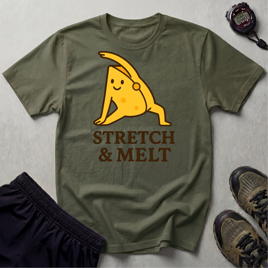 Cheese Stretch Pose T-Shirt