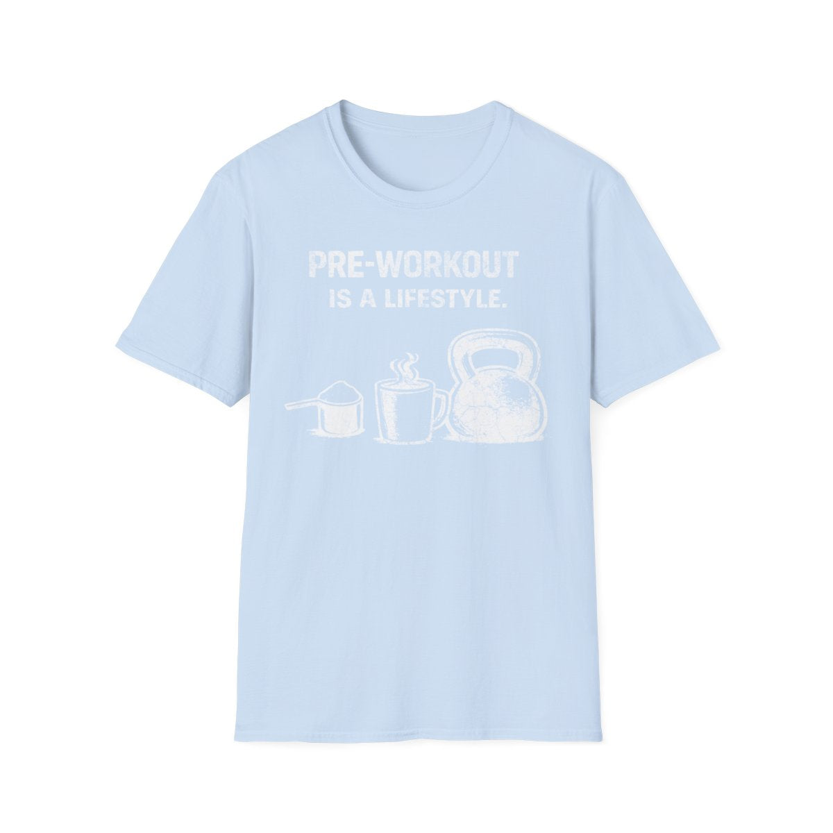 Pre-workout is a Lifestyle Dark Tee