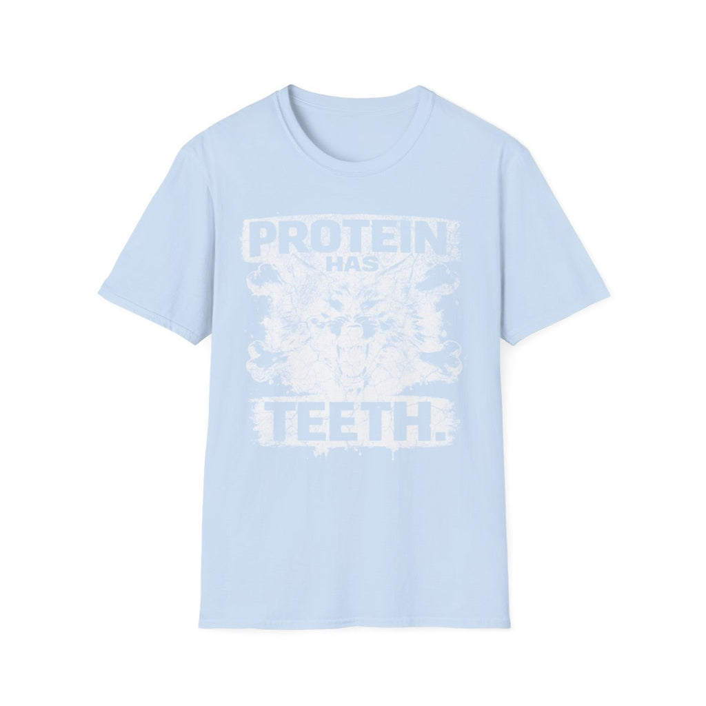 Protein Has Teeth Dark Tee