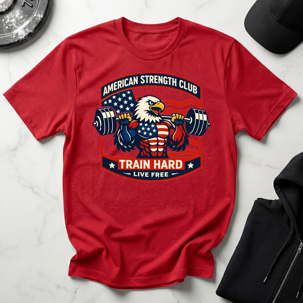 Amercan Strength Club Gymwear T-Shirt