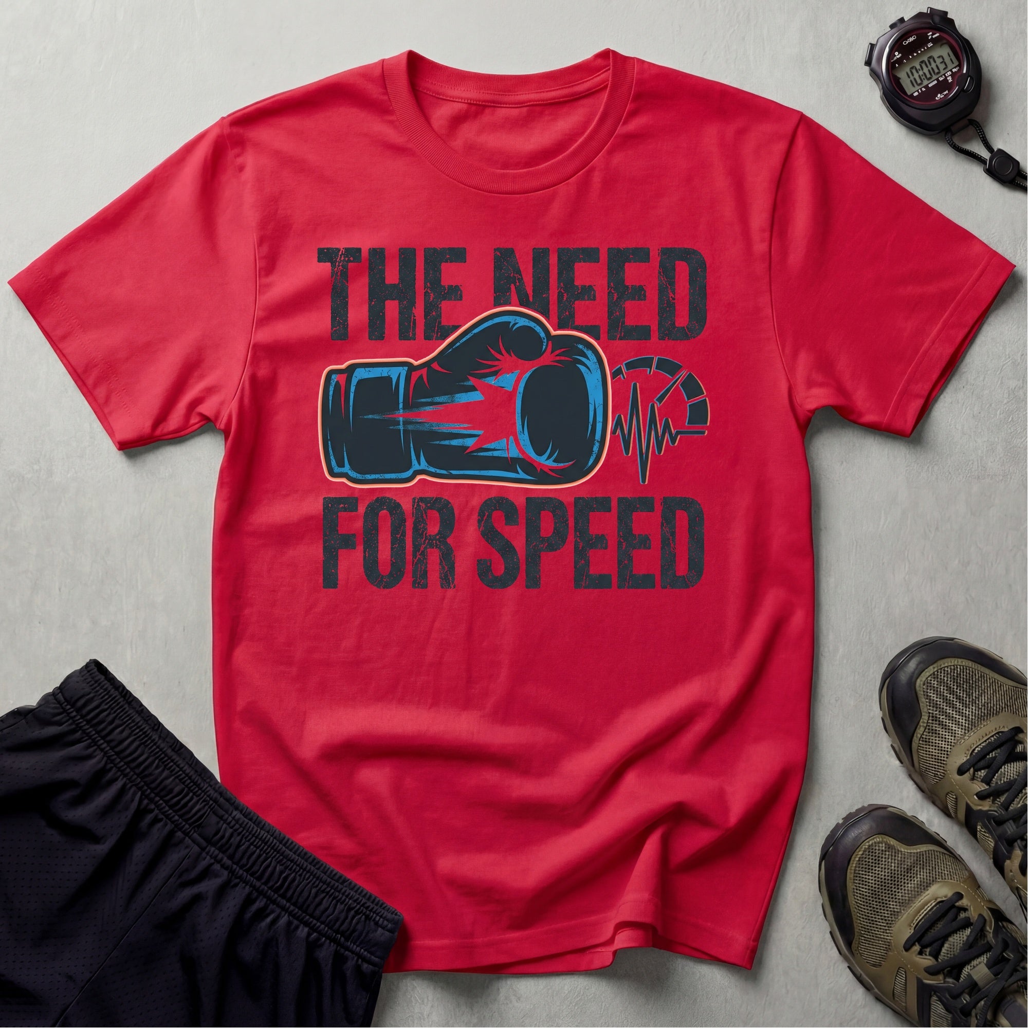 Need For Speed Punch Amplitude Drill Boxing T-Shirt