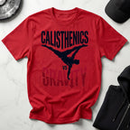 Calisthenics Vs Gravity Designer Gymwear T-Shirt