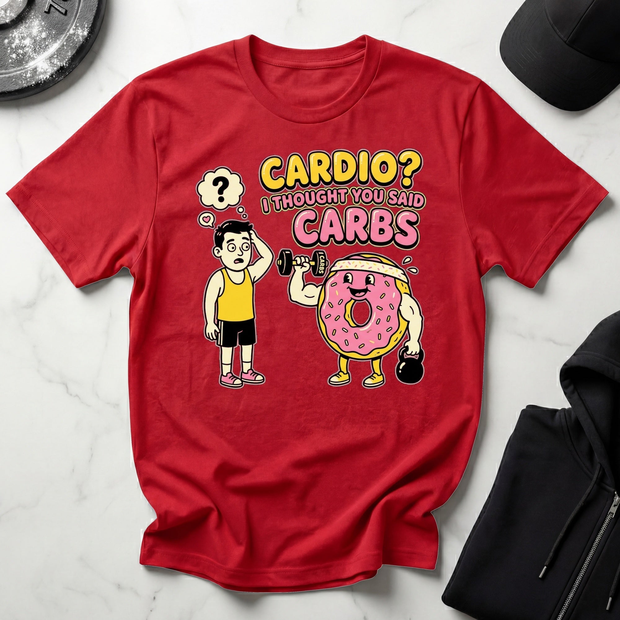 Cardio - I Thought You Said Carbs Gym T-Shirt