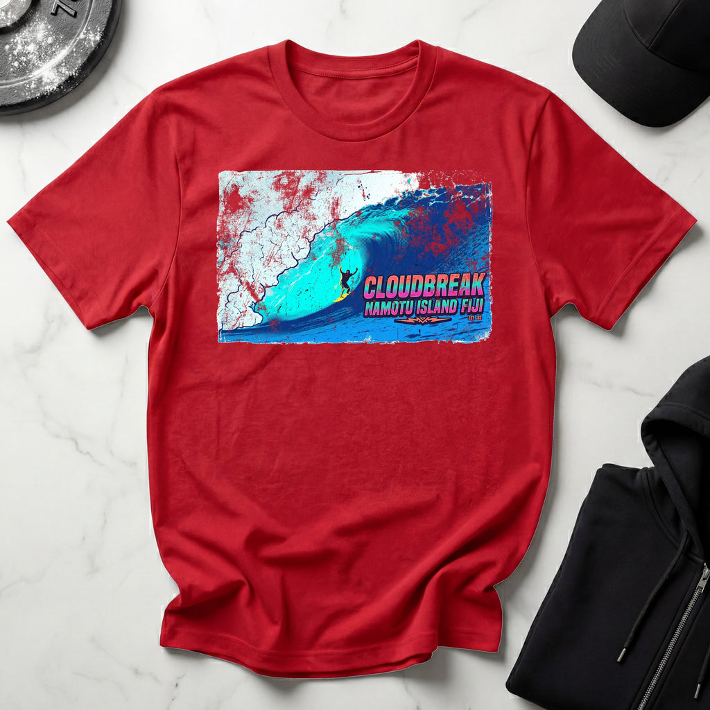 Cloudbreak Namotu Island Fiji Surf T-Shirt