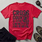 Cross Country Builds Character Gym T-Shirt