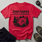 Cross Country Getting Lost Finding Glory Gym T-Shirt