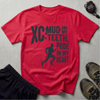 Cross Country Mud In My Teeth Gym T-Shirt