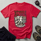 Cross Country Mud In My Teeth Graphic Gym T-Shirt