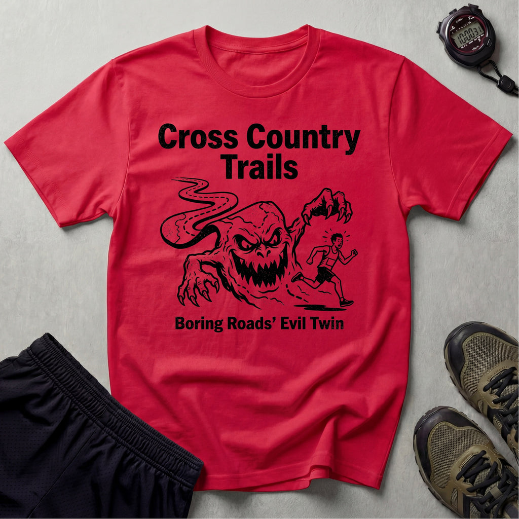 Cross Country Trail Maps Gym T-Shirt