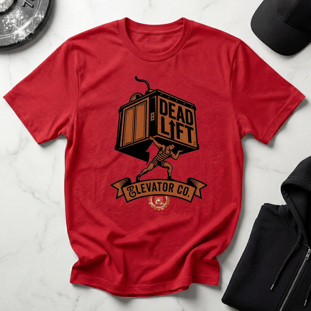 Dead Lift Elevator Co. Designer Gymwear T-Shirt