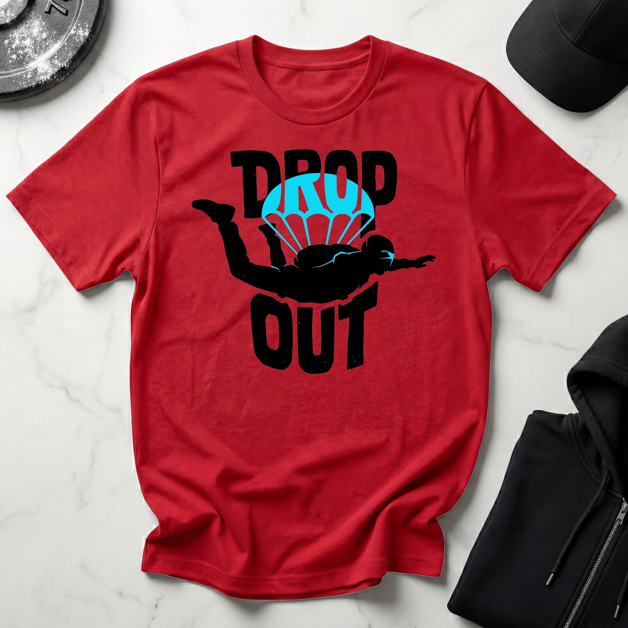 Drop Out Skydiver Gymwear T-Shirt