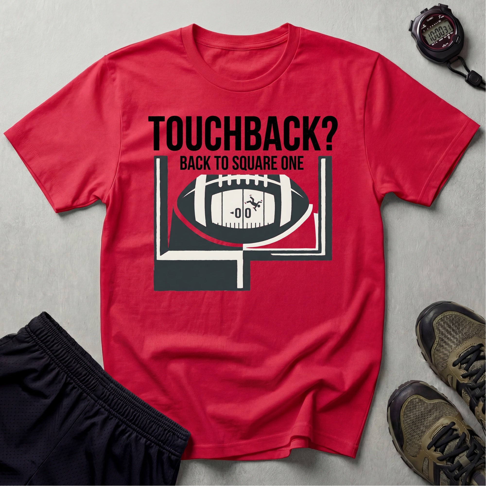 Gridiron Touchback Back To Square One Gym T-Shirt