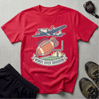 Gridiron Deep Bomb Retro Vintage Gym T-Shirt