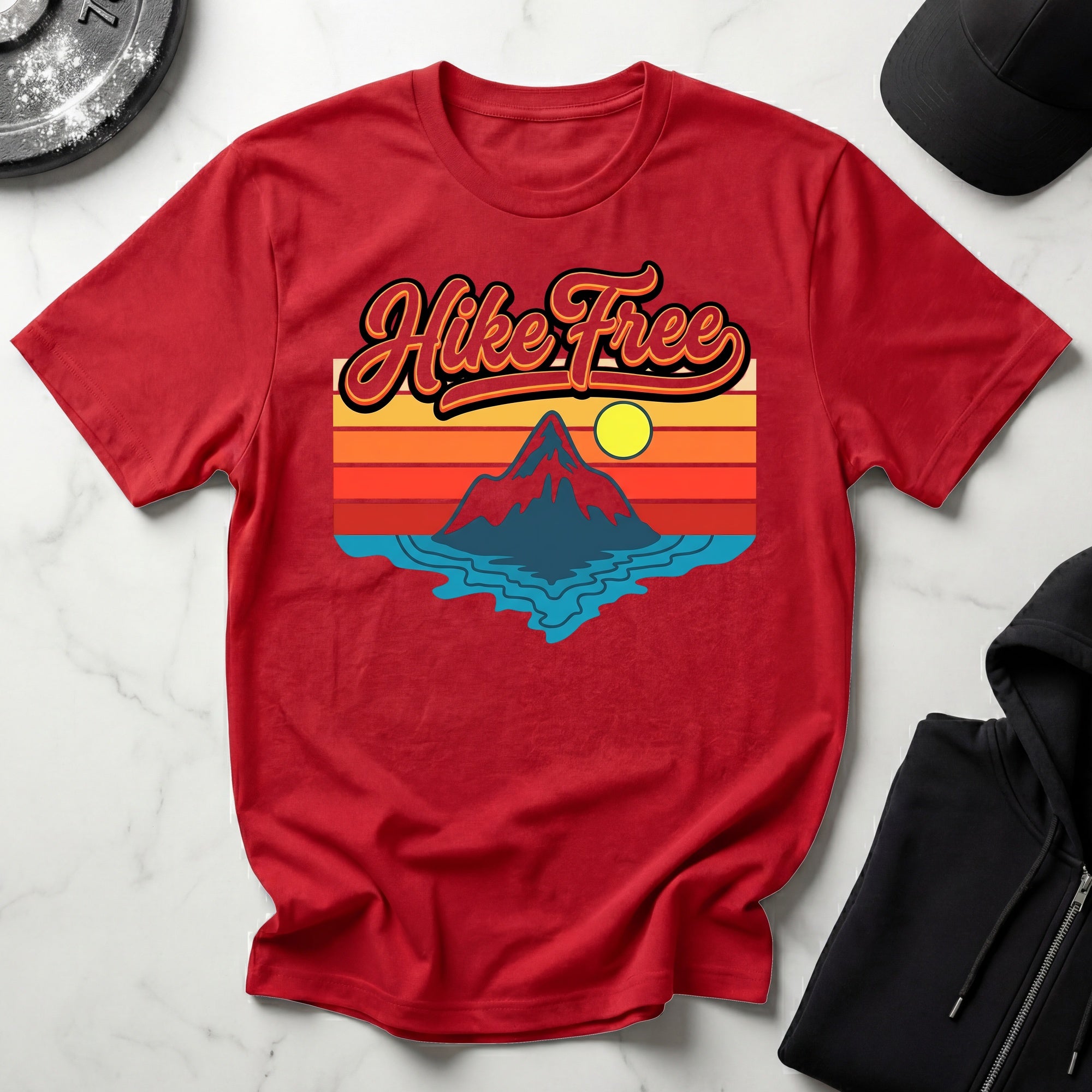 Hike Free Gym Tee Shirt