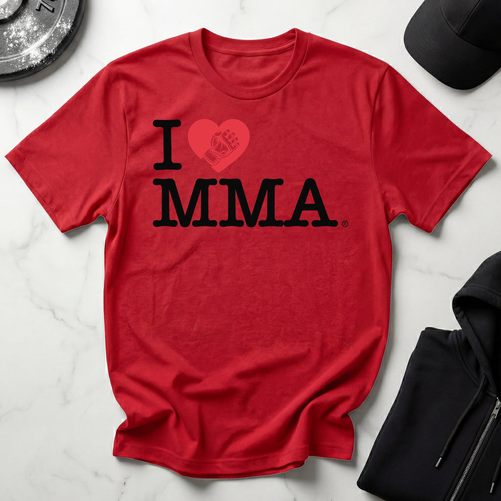 I Love MMA Gym T-Shirt