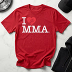 I Love MMA Dark Gym T-Shirt