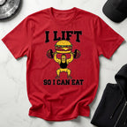I Lift So I Can Eat Gym T-Shirt