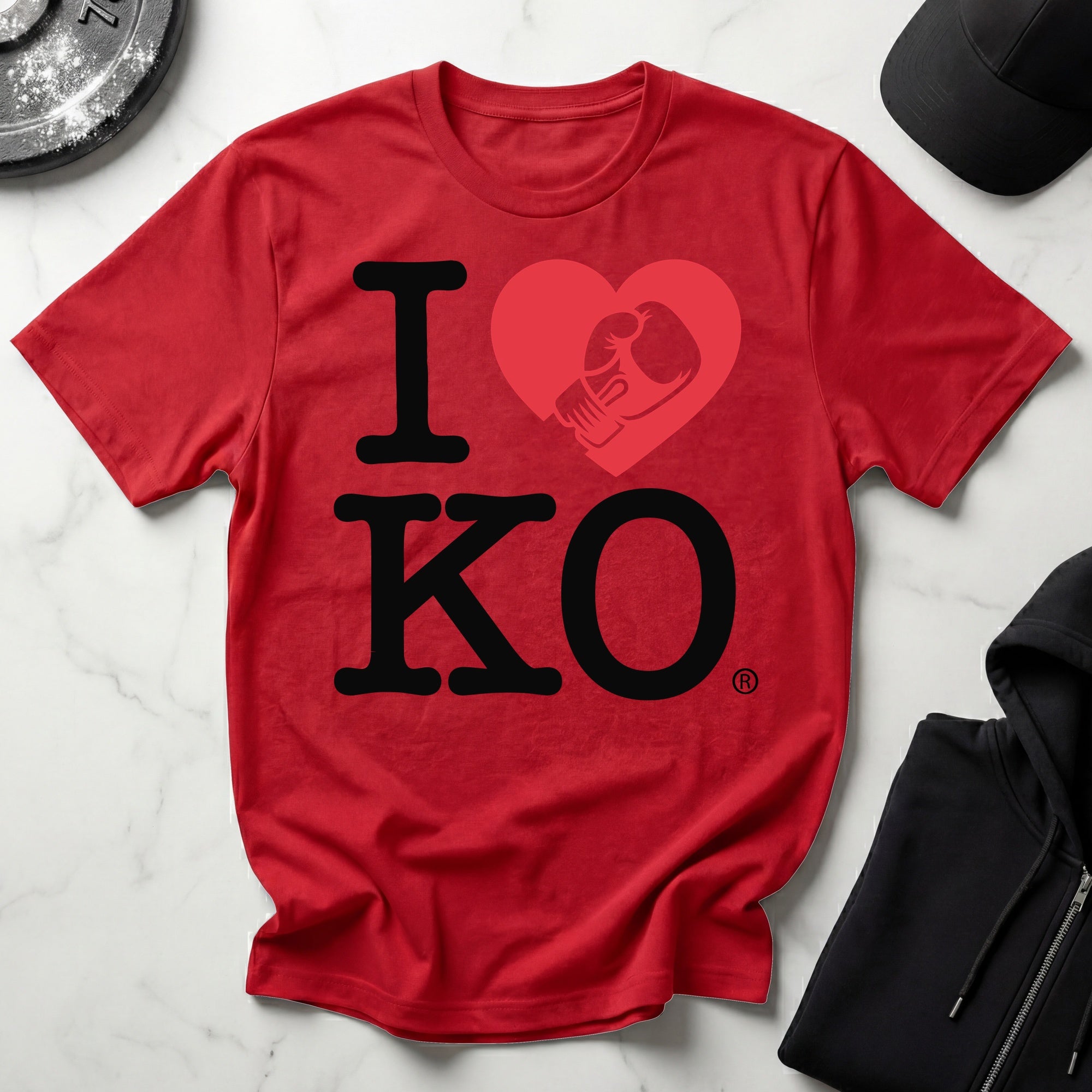 I Love KO Boxing Gym T-Shirt