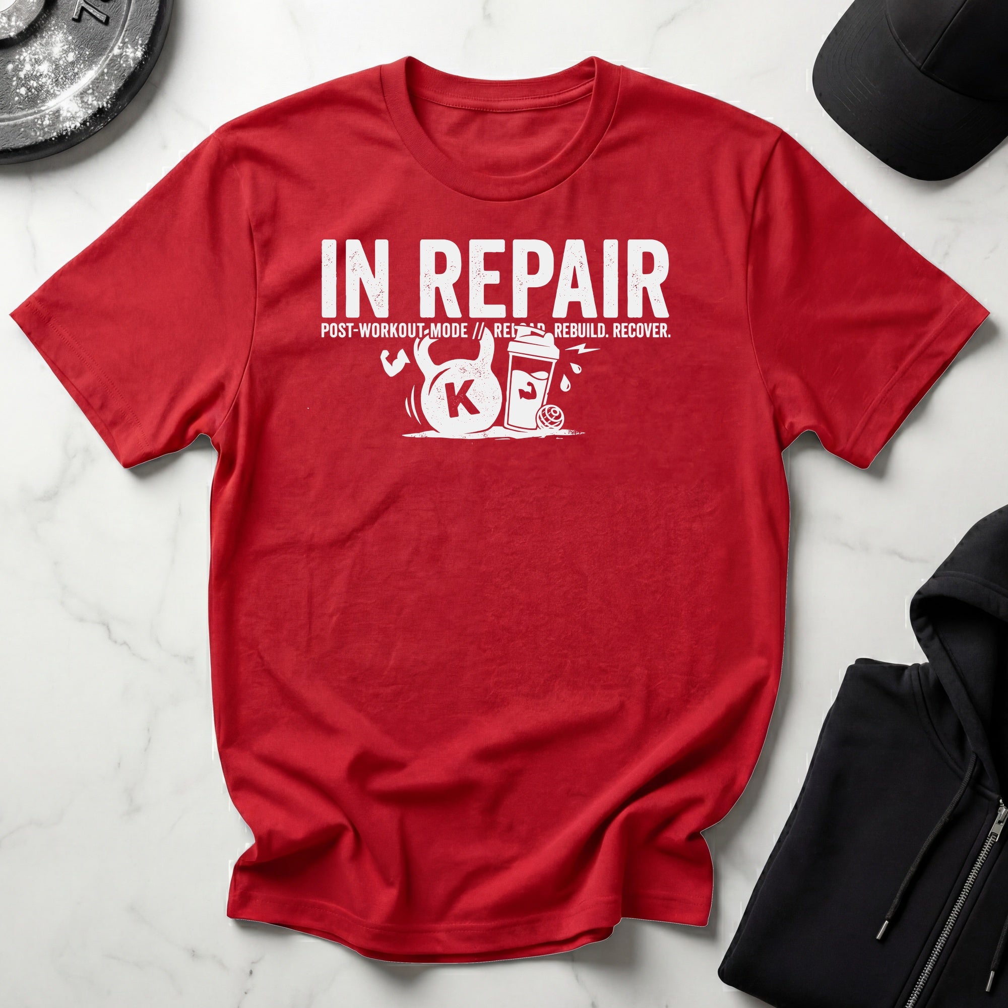 In Repair Post-workout Dark Gym T-Shirt