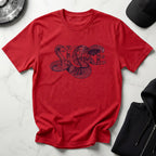 MMA Strikiing Cobra Graphic Vintage Gym T-Shirt
