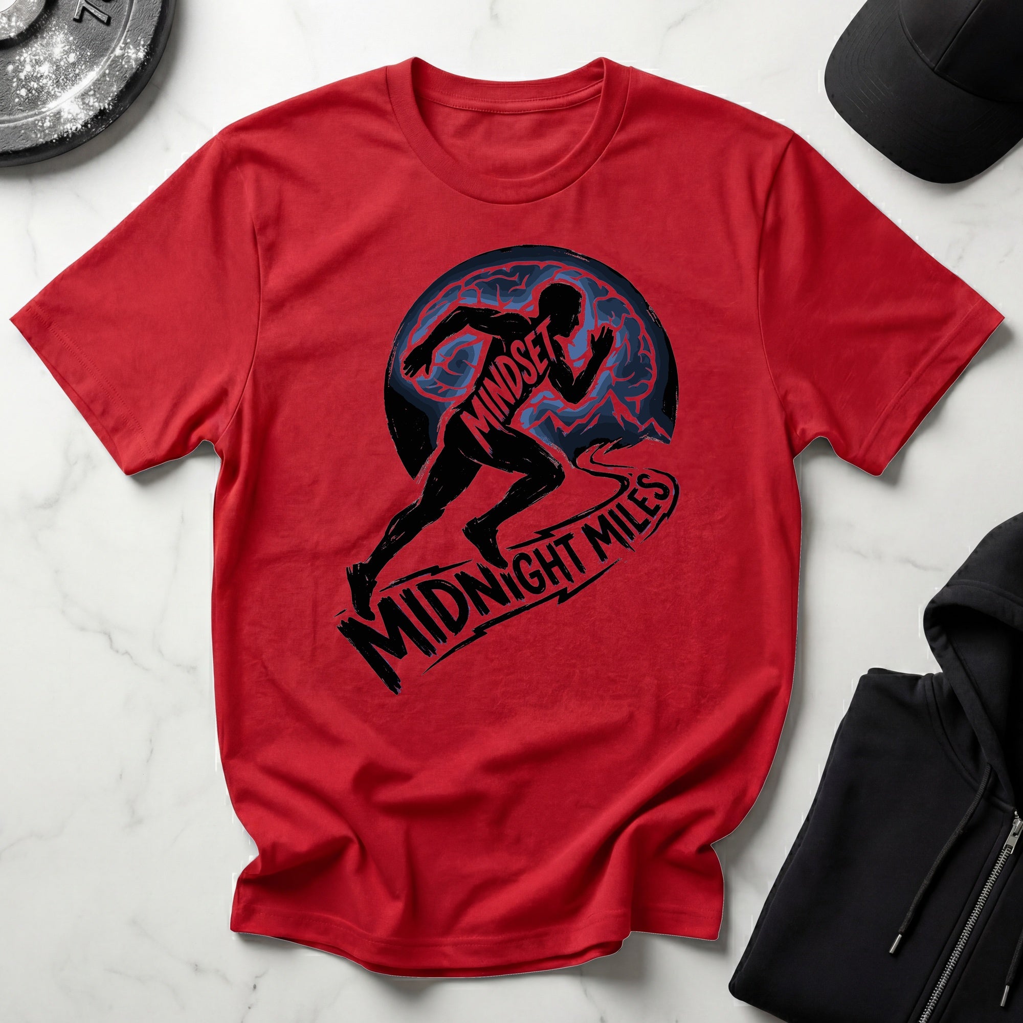 Midnight Miles Marathon Gymwear T-Shirt