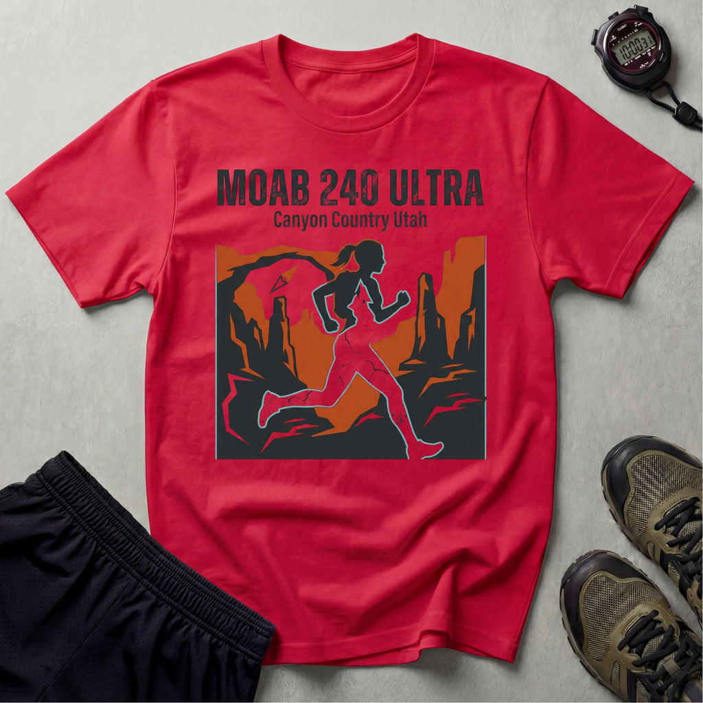 Moab 240 Ultramarathon Utah Gymwear T-Shirt