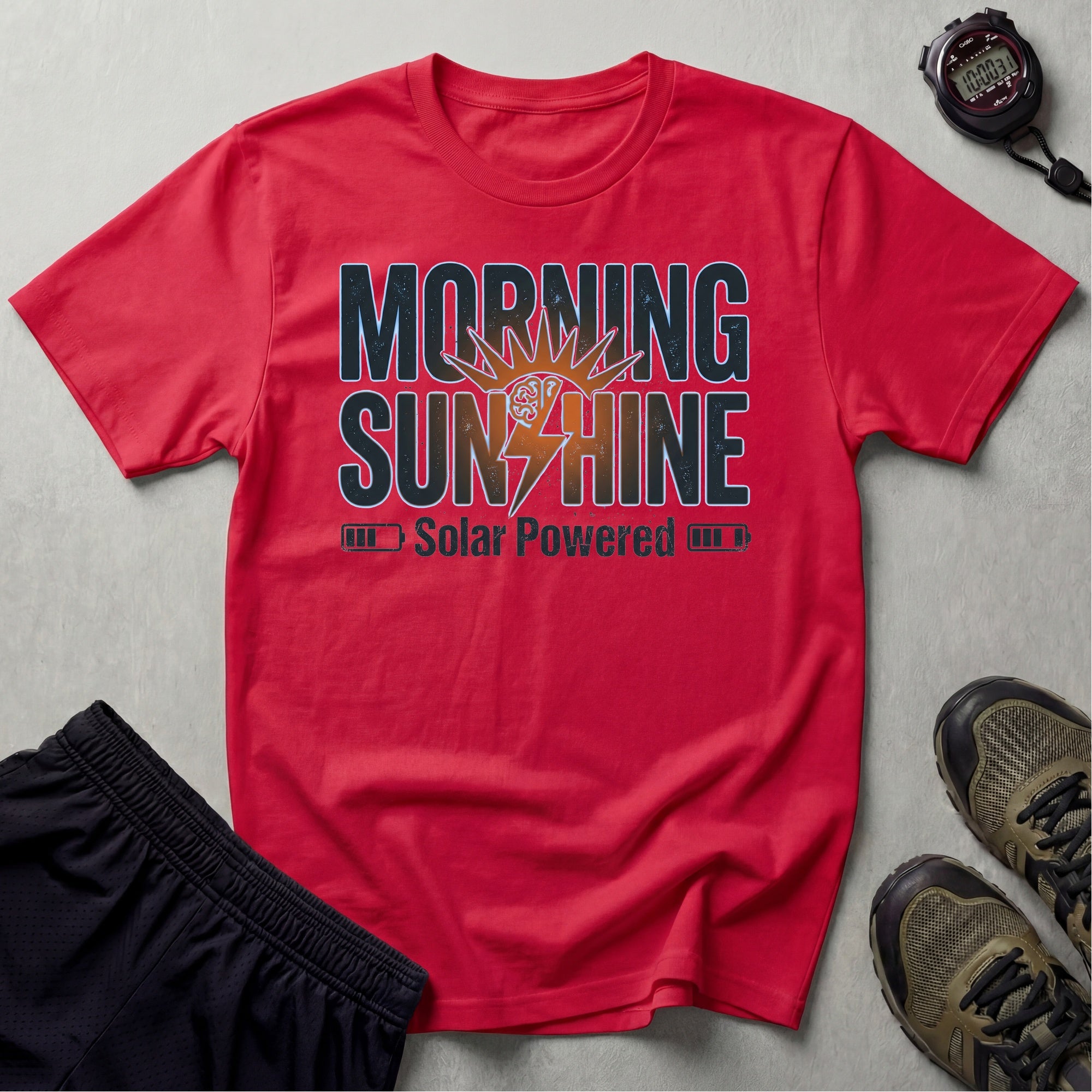 Morning Sunshine Solar Powered Gymwear T-Shirt