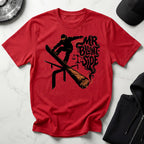 Mr Bluntside Snowboard Designer T-Shirt