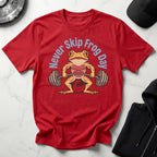 Never Skip Frog Day Vintage Gym T-Shirt