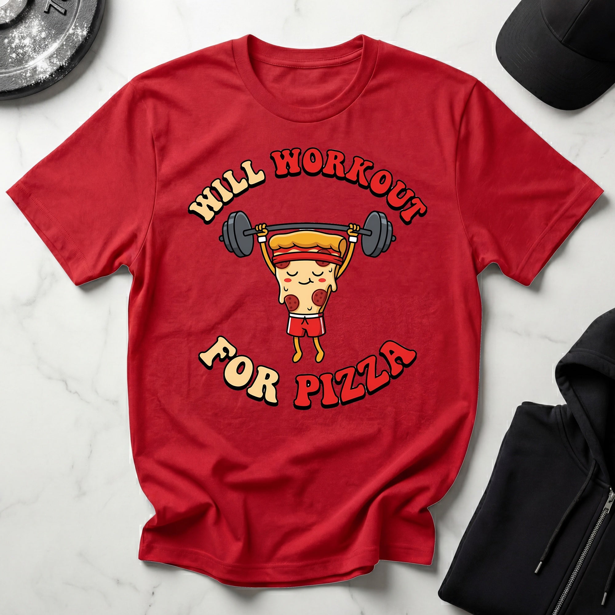Pizza Workout Gym T-Shirt