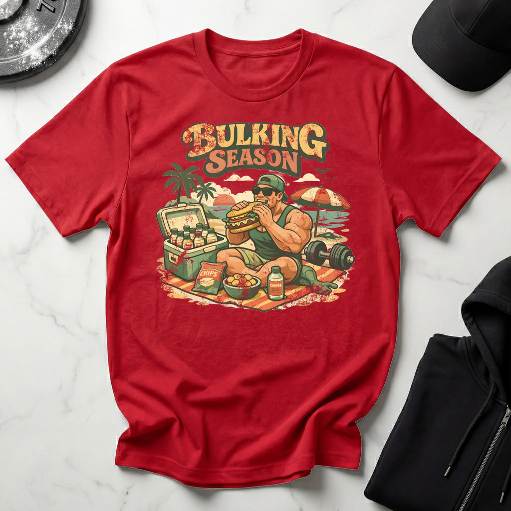 Retro Venice Beach Bulk Season Gym T-Shirt