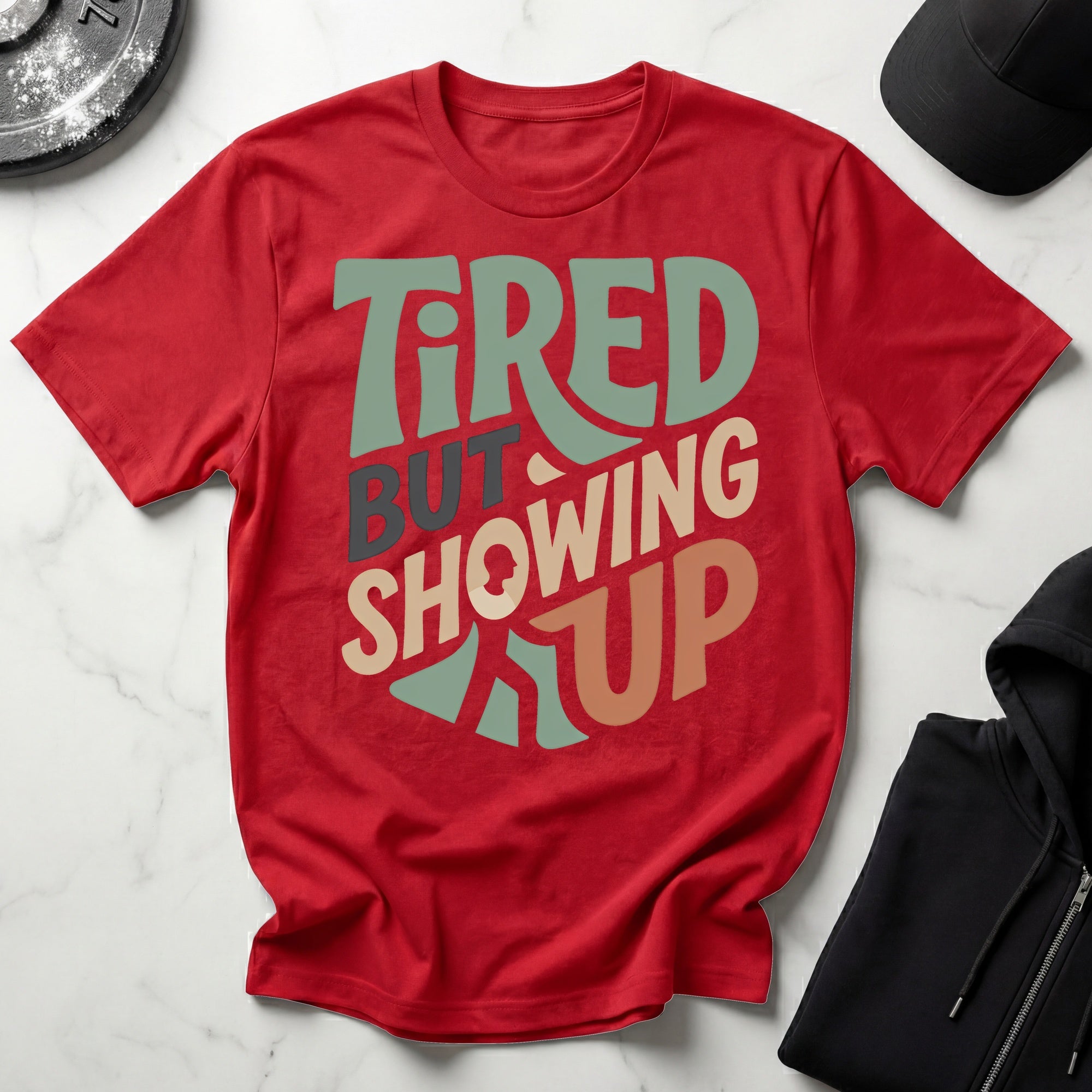 Showing Up Gym T-Shirt
