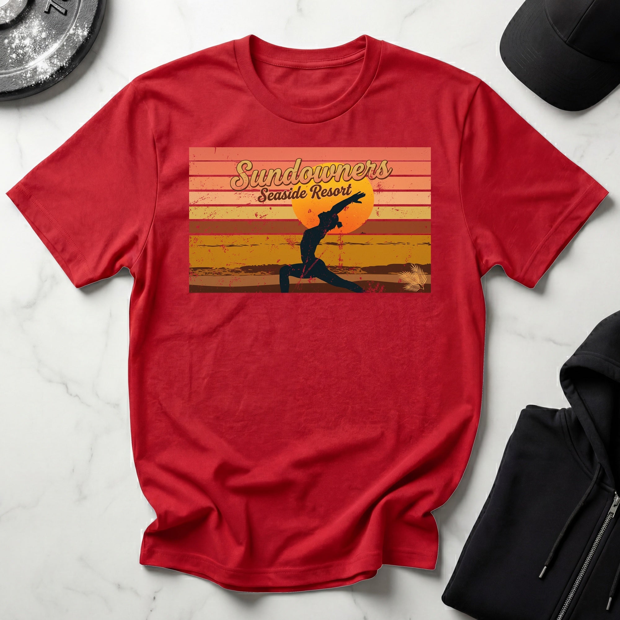 Sundowners Seaside Resort Gym T-Shirt