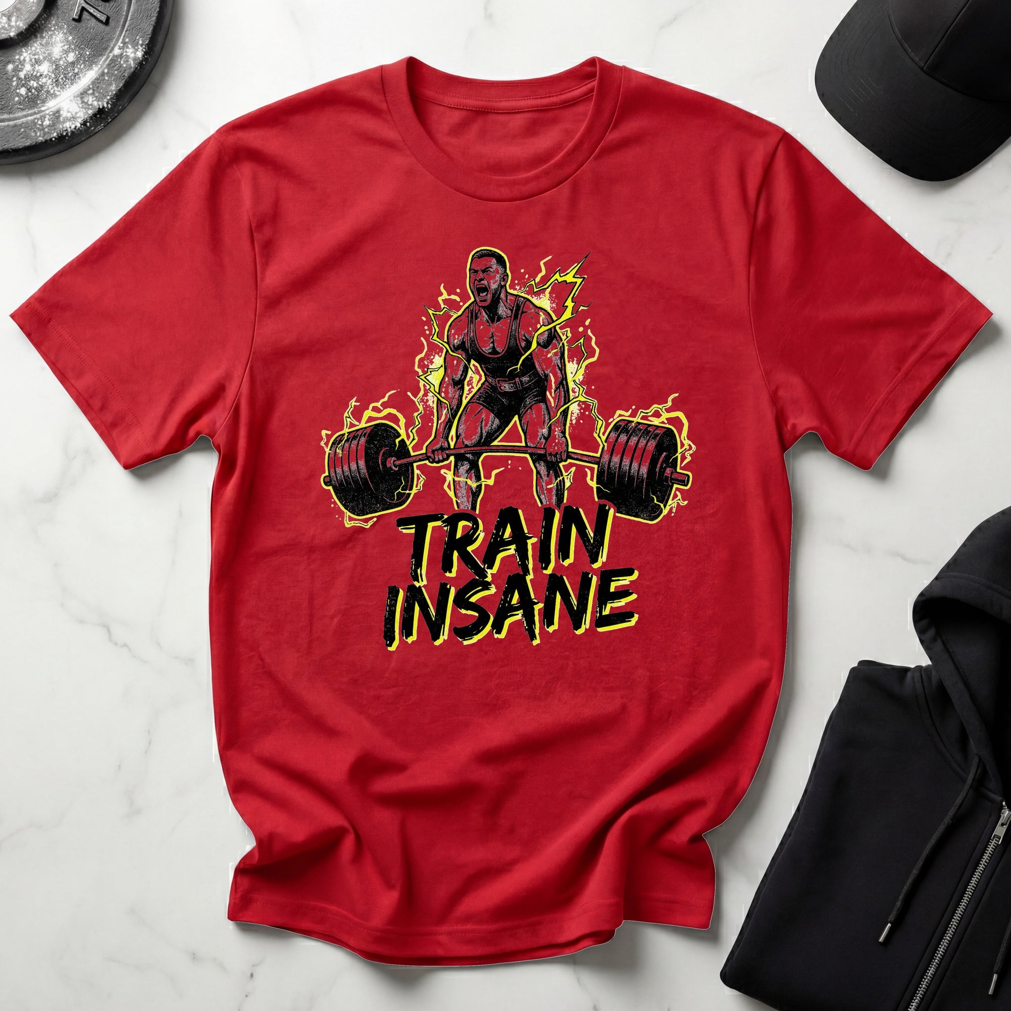 Train Insane Bodybuilding T-Shirt