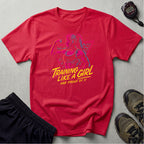 Neon Female Bodybuilder T-Shirt