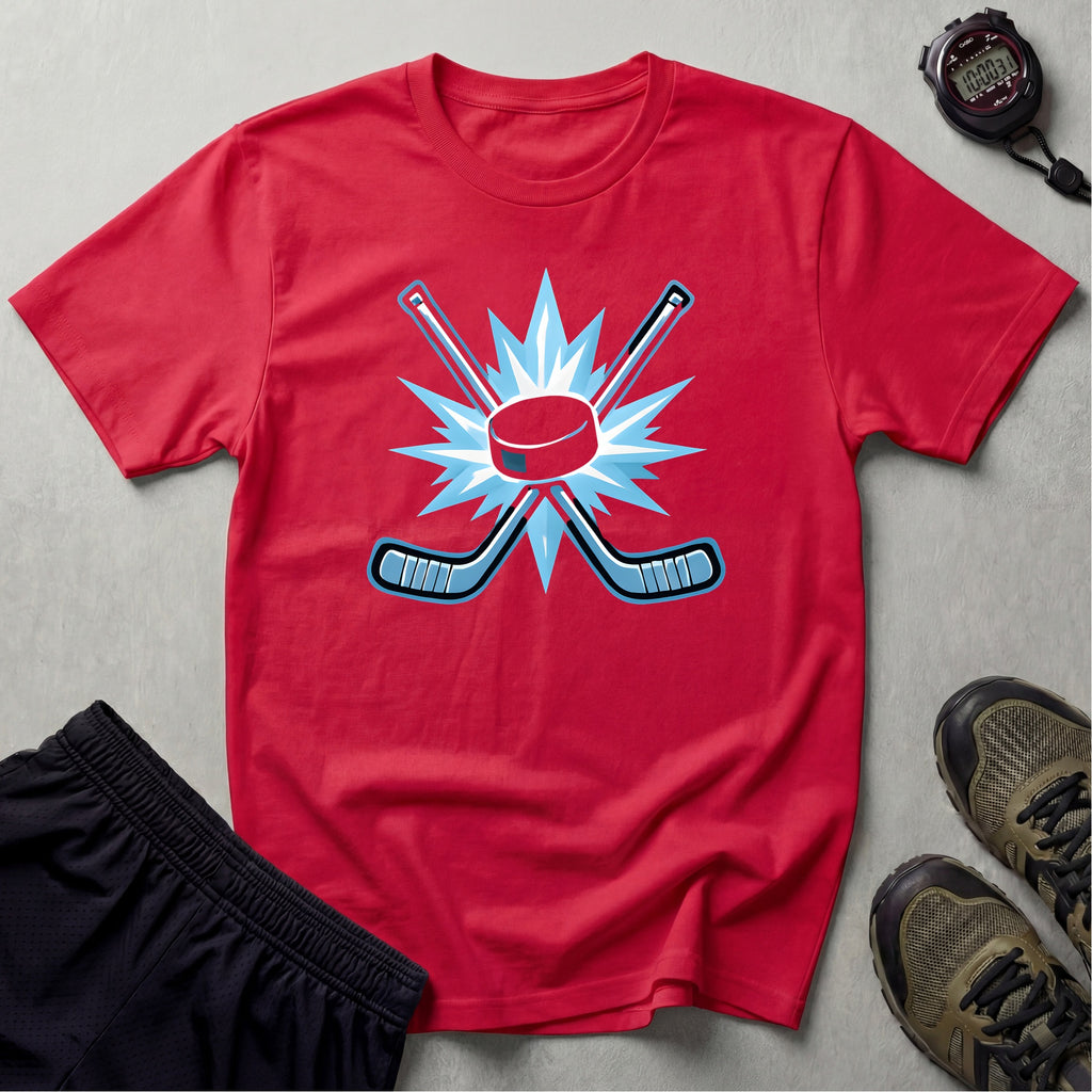 Crossed hockey sticks T-Shirt