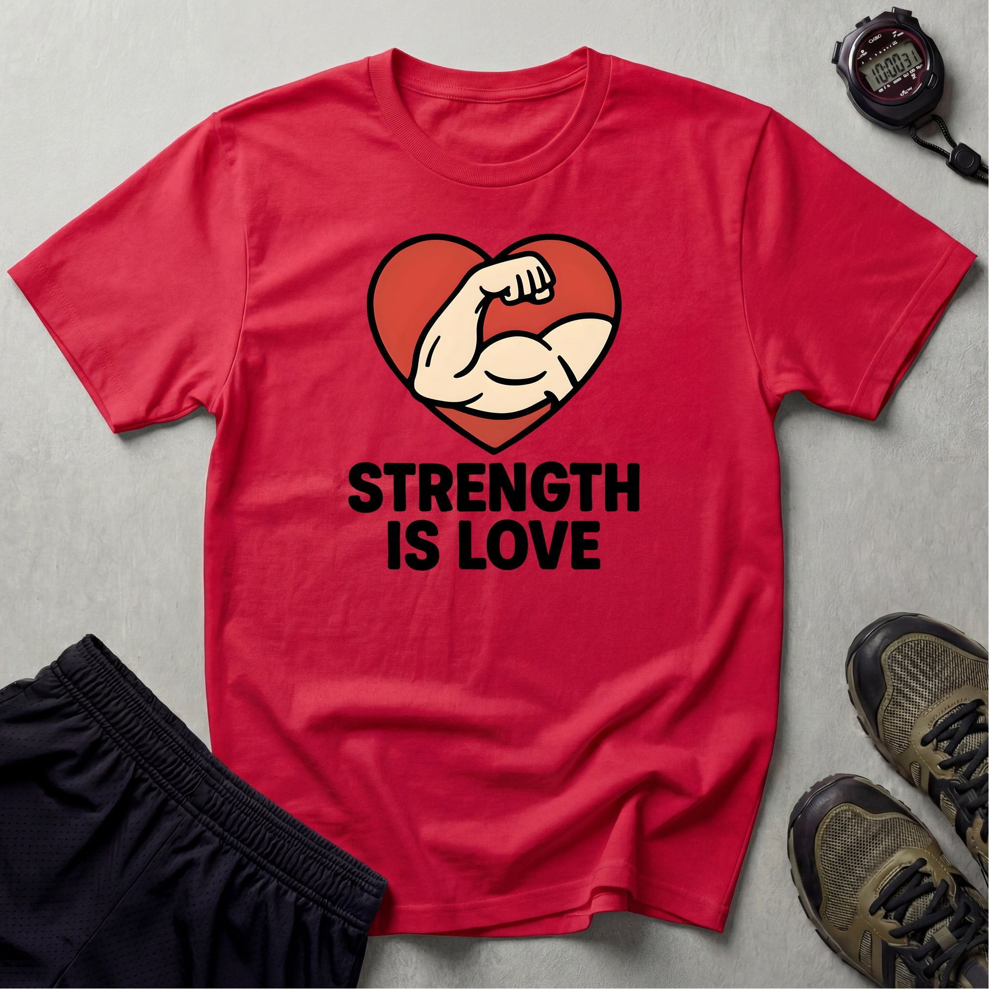Powerful Heart Emblem T-Shirt
