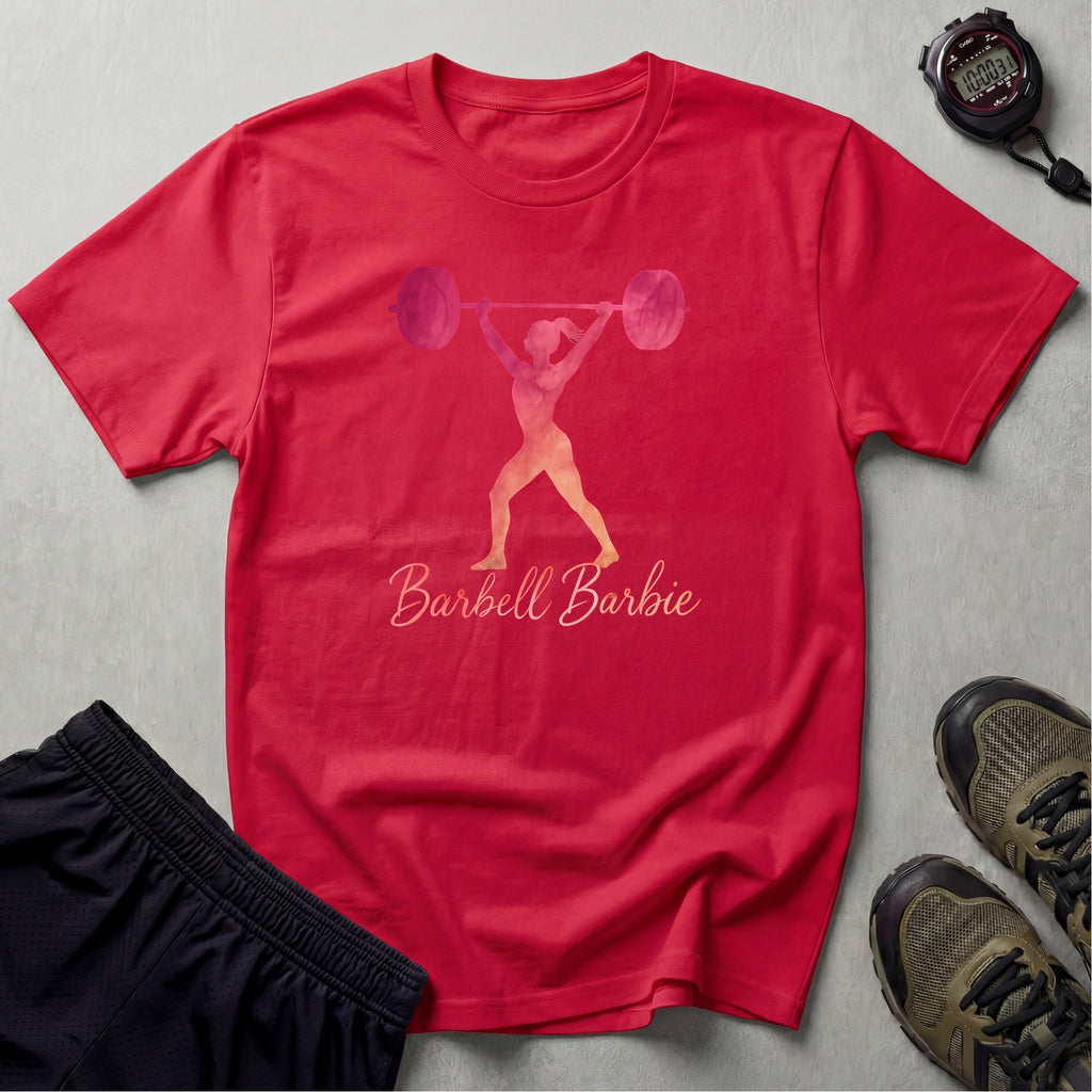 Barbell Barbie silhouette T-Shirt