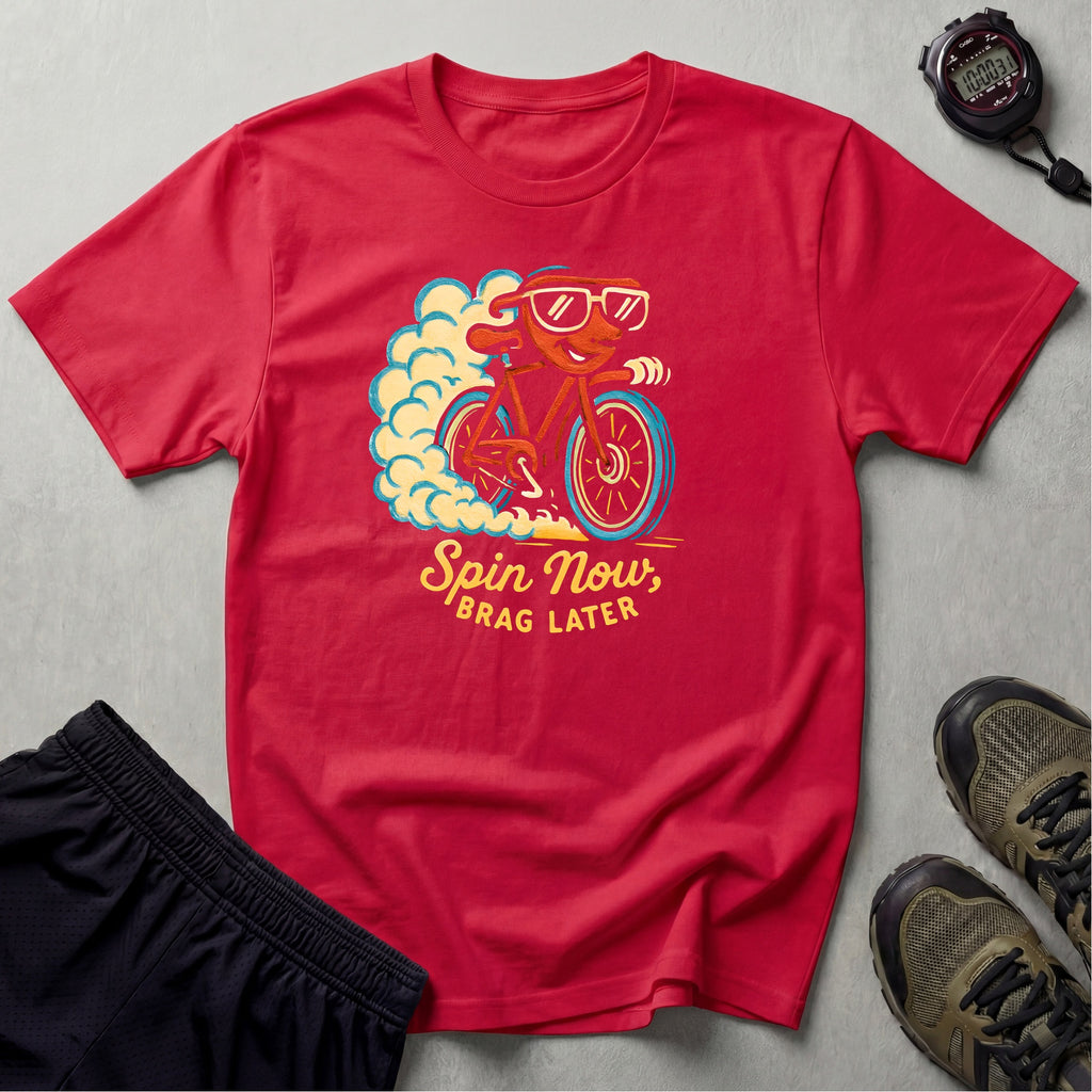 Spin Now Brag Later T-Shirt