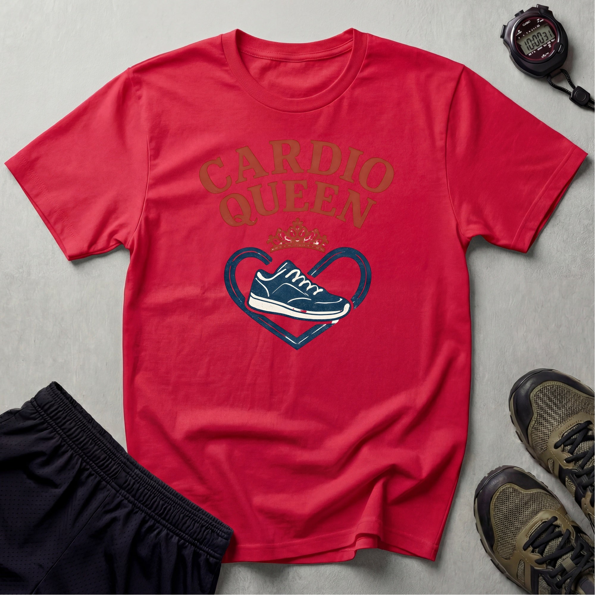 Cardio Queen Sneaker T-Shirt