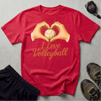 I Love Volleyball T-Shirt